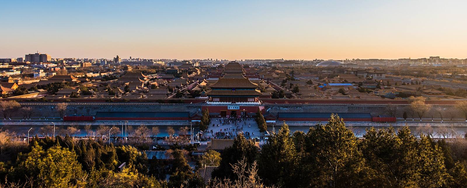 The Forbidden City from Jingshan Park