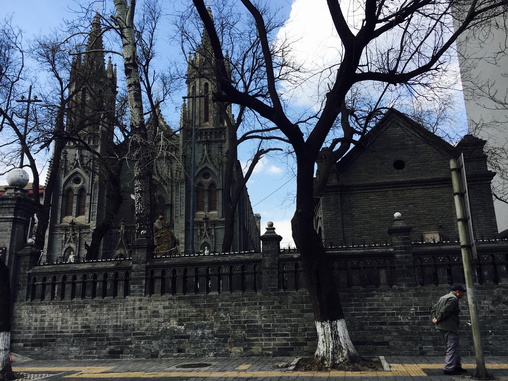 St Michael's Church in Beijing's old Legation Quarter
